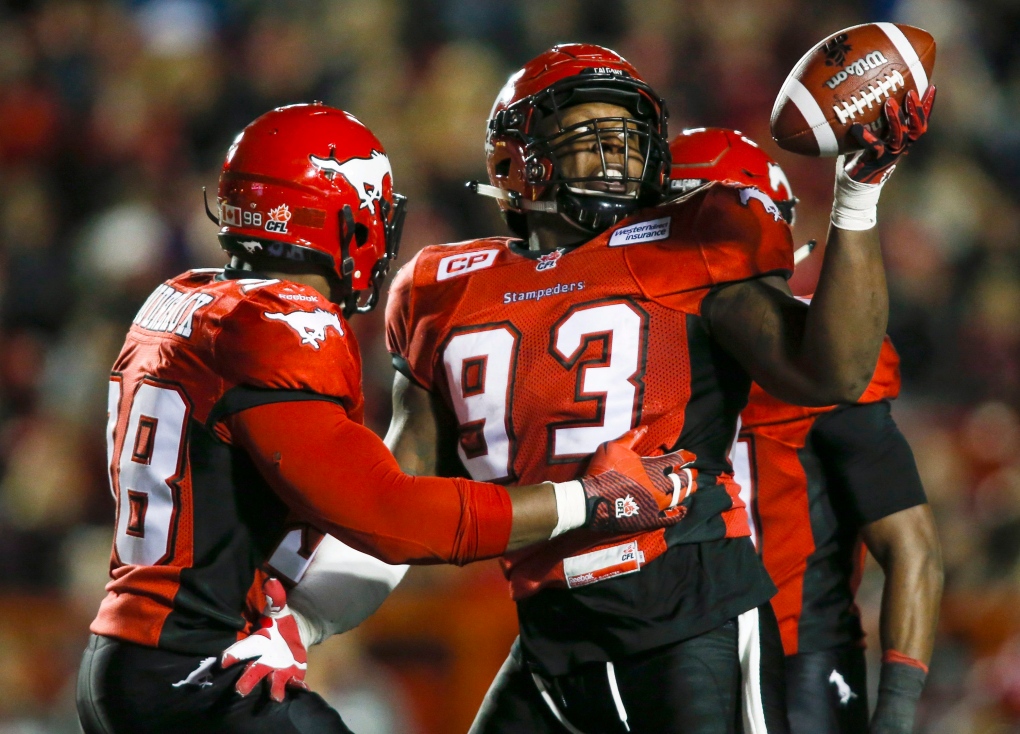 Calgary Stamps beat BC Lions - Sept. 18