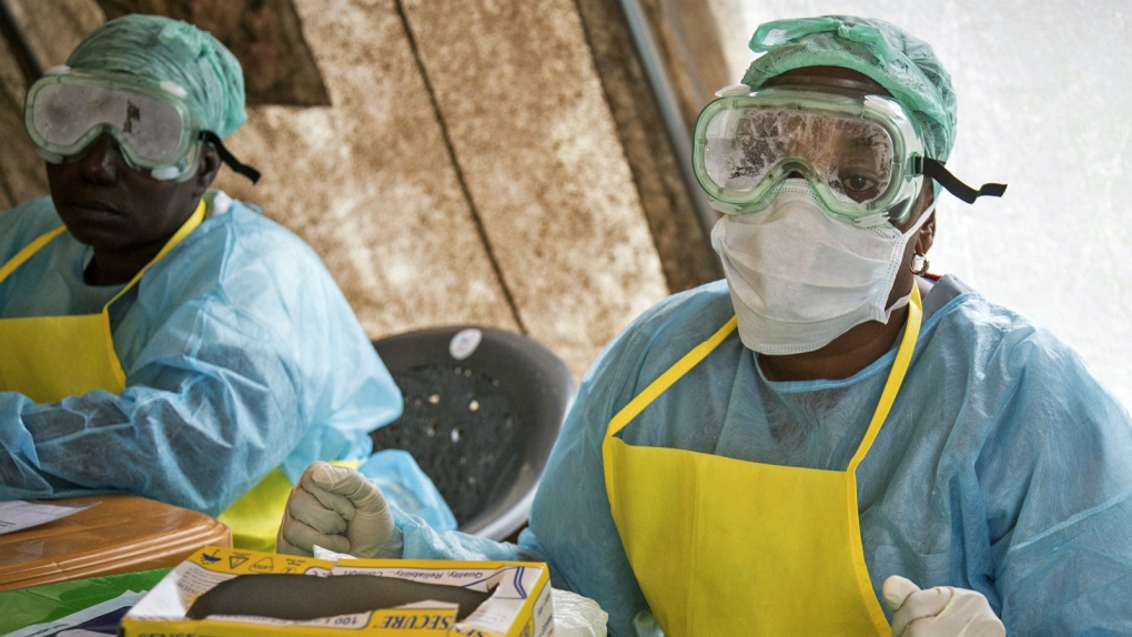 Health workers battle Ebola in Sierra Leone