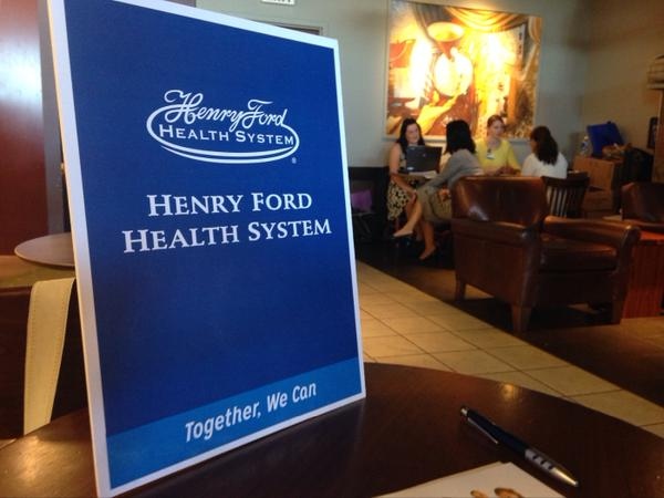 Henry Ford Health System held a meet and greet for nurses at Starbucks in Windsor, Ont., on Monday, Sept. 21, 2015. (Chris Campbell / CTV Windsor) 