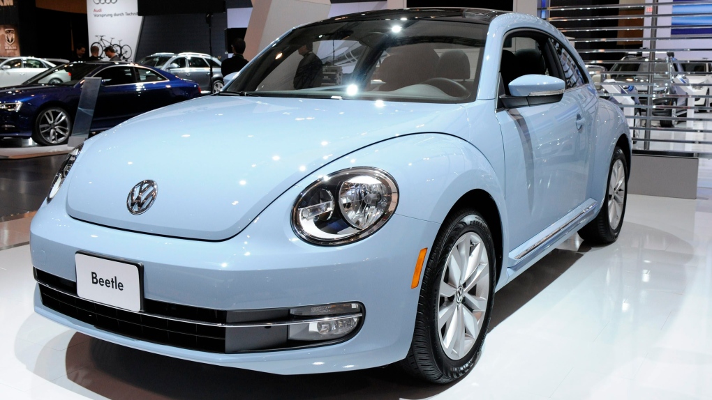 A Volkswagen Beetle