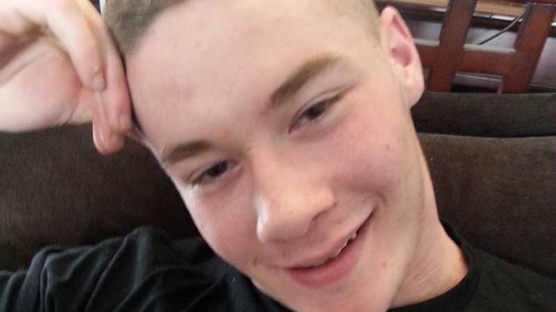 Eighteen-year-old Alex Gervais, seen in this file photo, died after jumping out of a window at a Super 8 hotel where he'd been placed by the B.C. government after his group home was closed. 