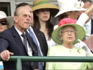 Queen Elizabeth II and Prince Philip at the 133rd Kentucky Derby at Churchill Downs in Louisville, Ky., May 5, 2007. (AP / Rob Carr)