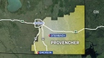 The Provencher riding is situated in the southeast corner of Manitoba, with Ontario to the east and the U.S. border to the south.