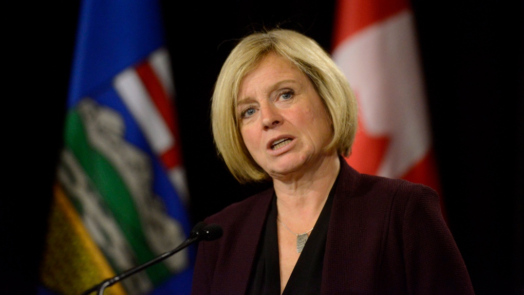 Alberta Premier Rachel Notley in Ontario