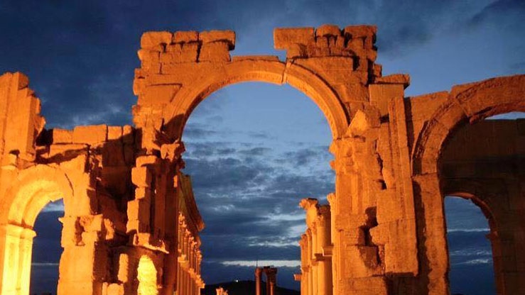 Palmyra arch