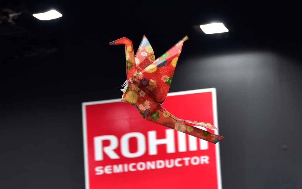 Remote controlled flying paper crane