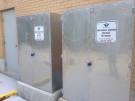 Cabinets surround fill stations at the Greenbrook Drive pumping station on Wednesday, Oct. 7, 2015. (Marc Venema / CTV Kitchener)