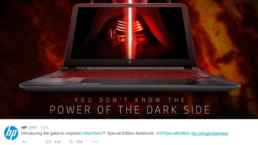 Star Wars laptop