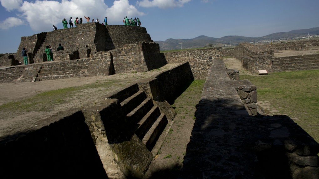 Excavations at ancient Aztec town