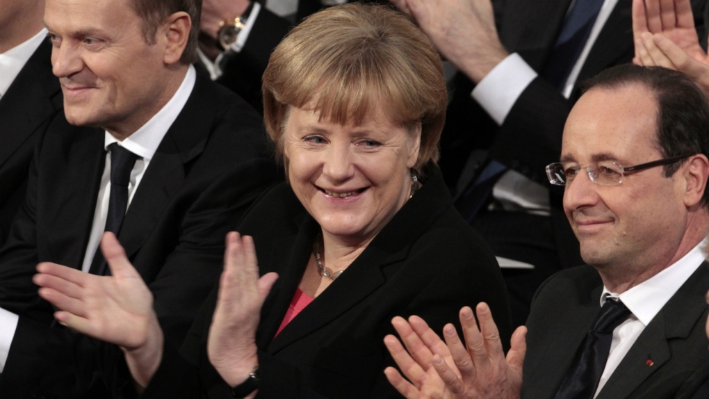 Angela Merkel a candidate for Nobel prize