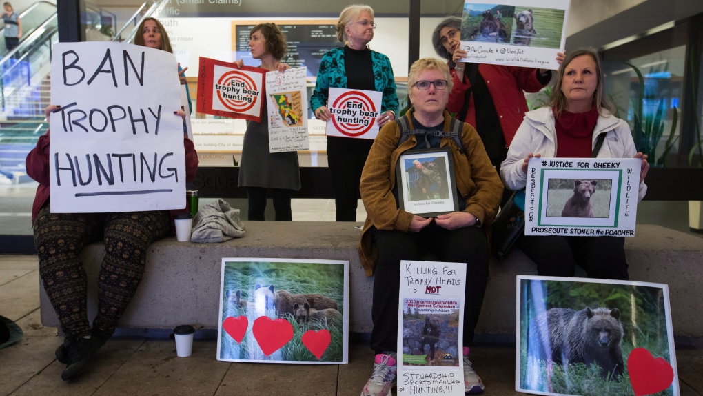 Protesters rally against trophy hunting in B.C.