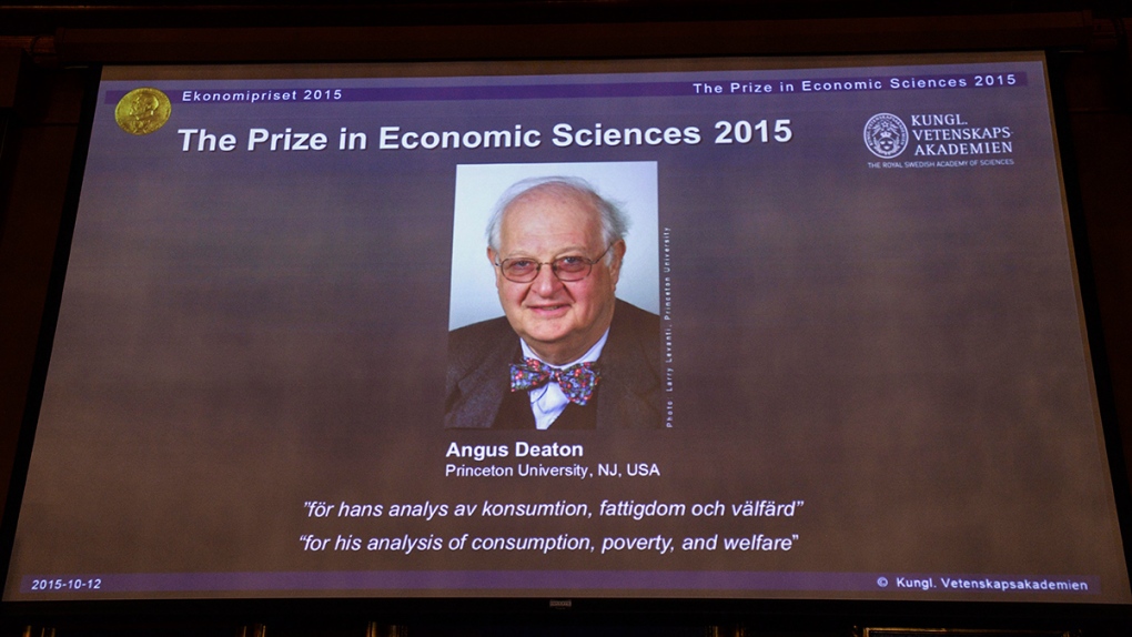 Angus Deaton wins Nobel prize for economics