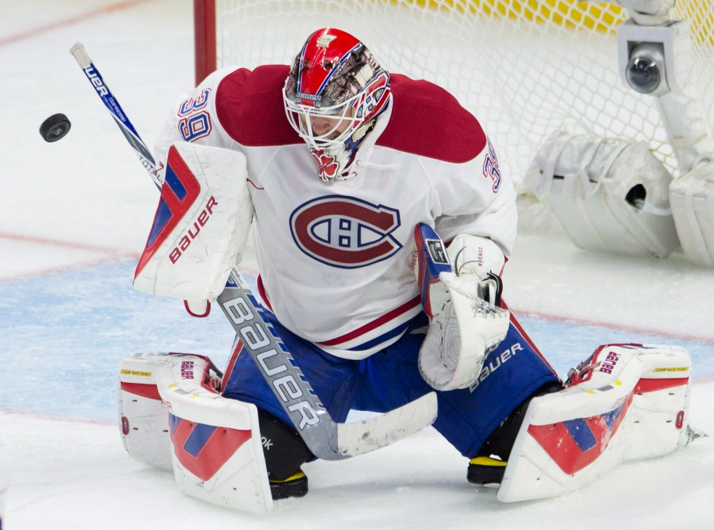 Montreal Canadiens goalie Mike Condon