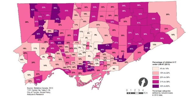Toronto is the child poverty capital of Canada