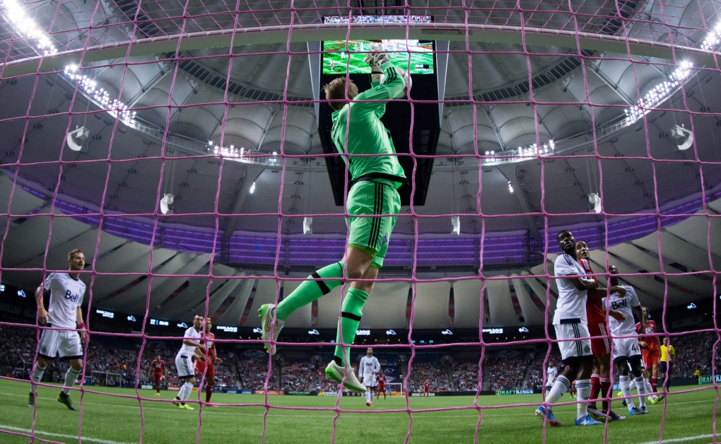 Vancouver Whitecaps goalkeeper David Ousted