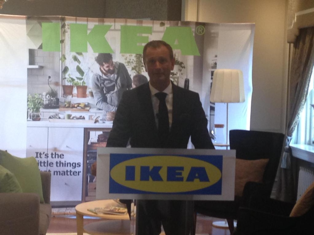 Ikea Canada president Stefan Sjostrand 