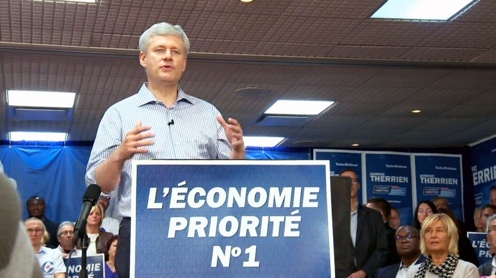 Harper in Quebec