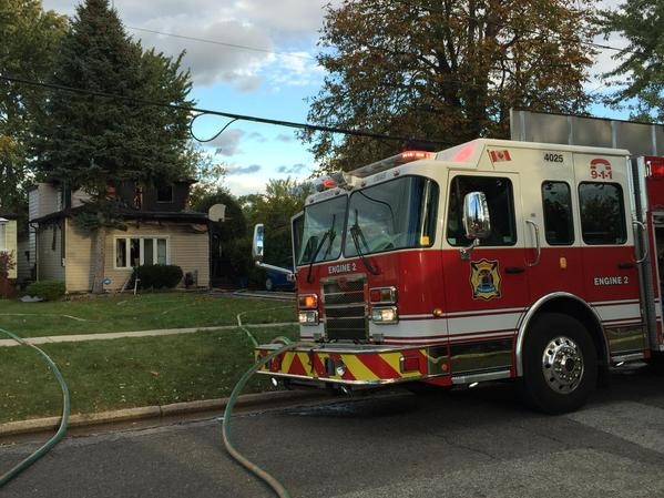 Fire at 1444 Norman Rd. (10/18/15)