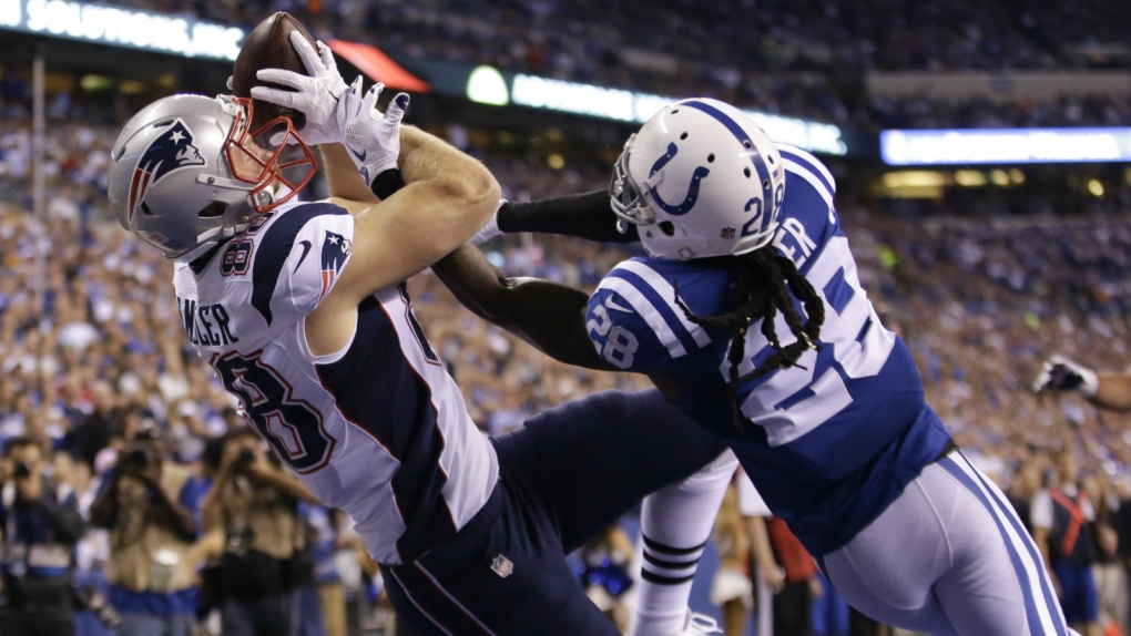 Patriots win against Colts