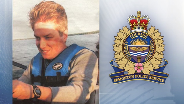 Edmonton police are looking for 35-year-old David Leblanc, pictured here in this undated photo. Supplied. 