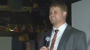 Daniel Blaikie, who ran for the NDP in Elmwood-Transcona, won the riding in a narrow win of 51 votes. (File)