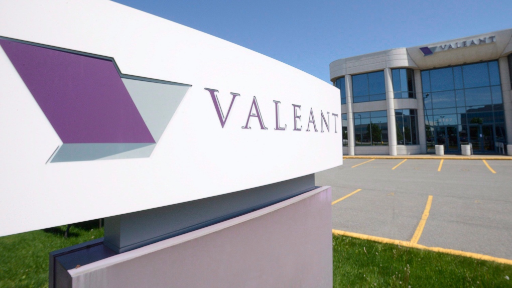 The head office of Valeant Pharmaceuticals
