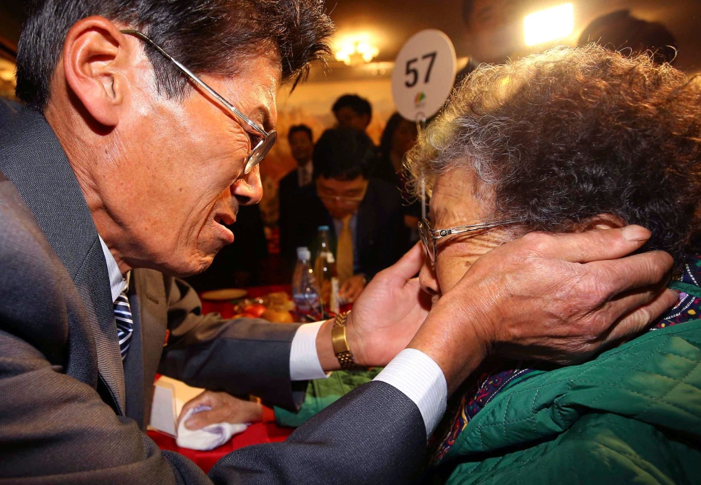North and South Korea family reunion