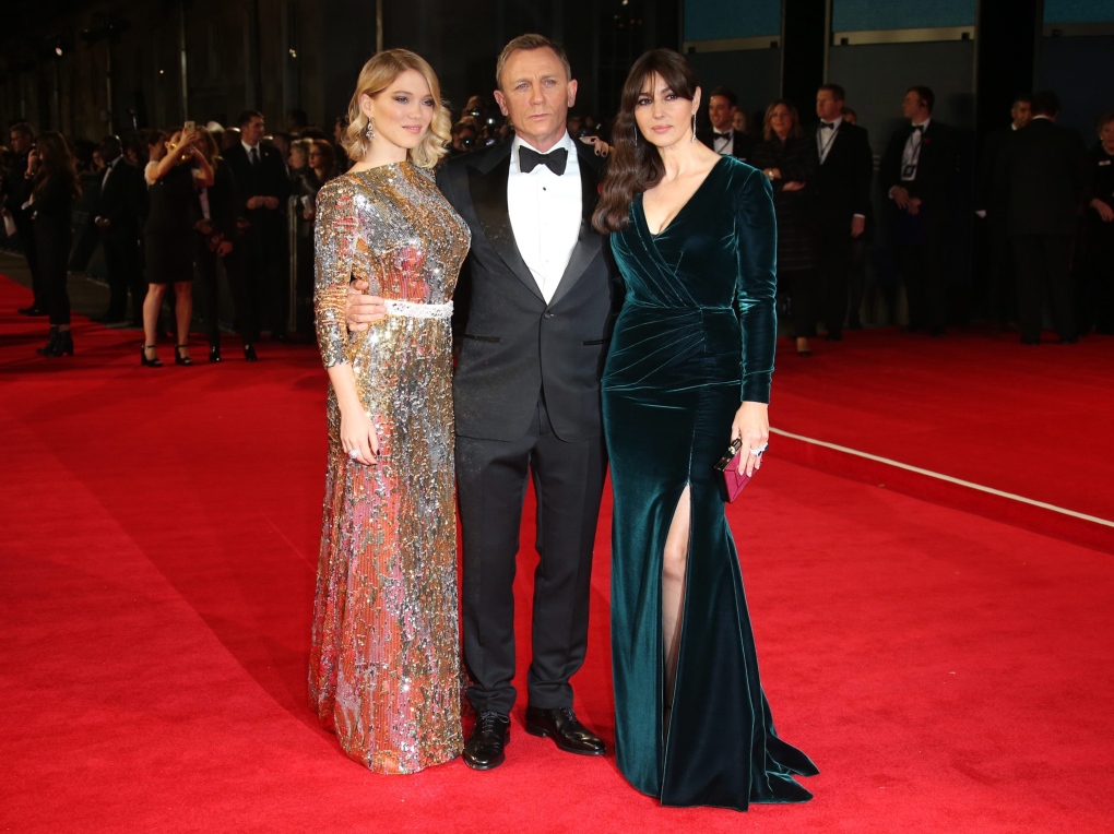 James Bond cast in London for Spectre premiere