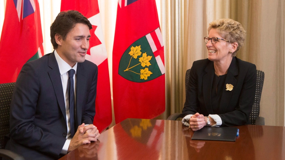 Trudeau and Wynne meet in Toronto