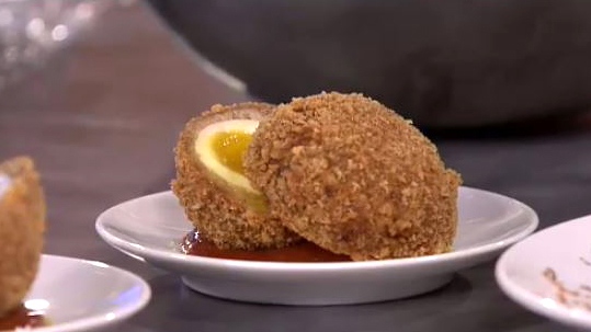 Scotch eggs from The Fat Badger
