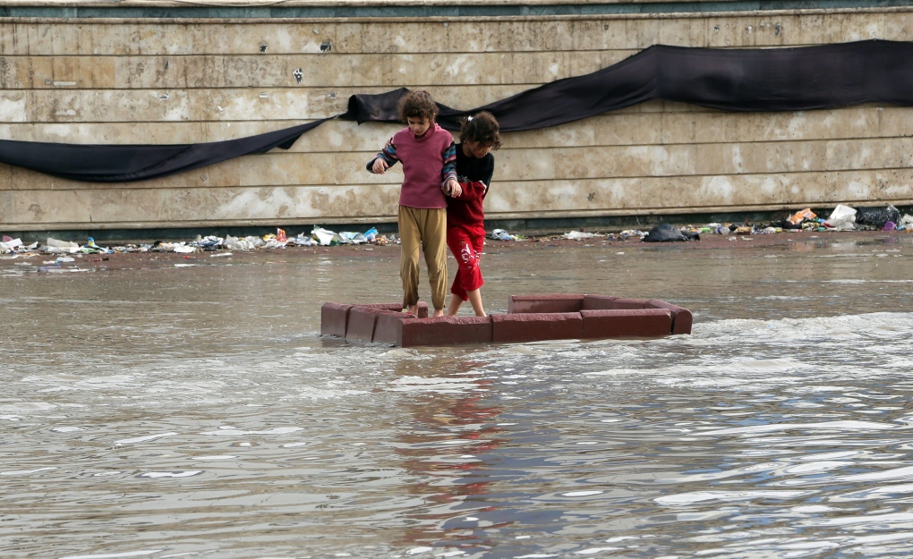 Flooding in Baghdad