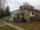 Fire crews put out a blaze on Brock Street in Windsor, Ont., on Thursday, Oct. 29, 2015. (Rich Garton / CTV Windsor)