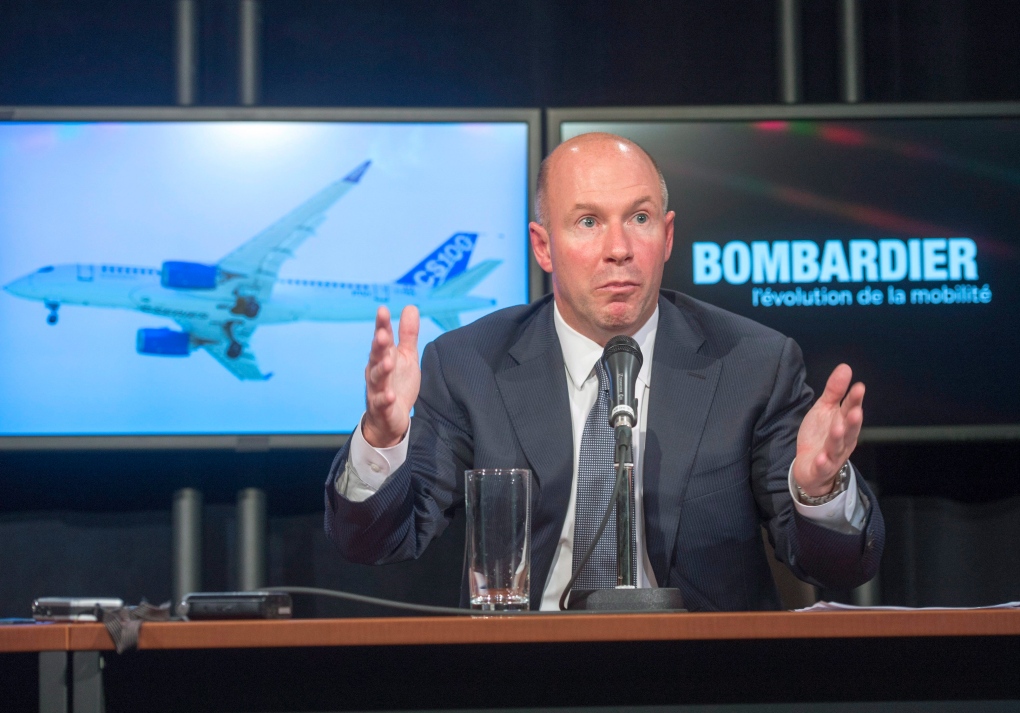 Bombardier CEO Alain Bellemare