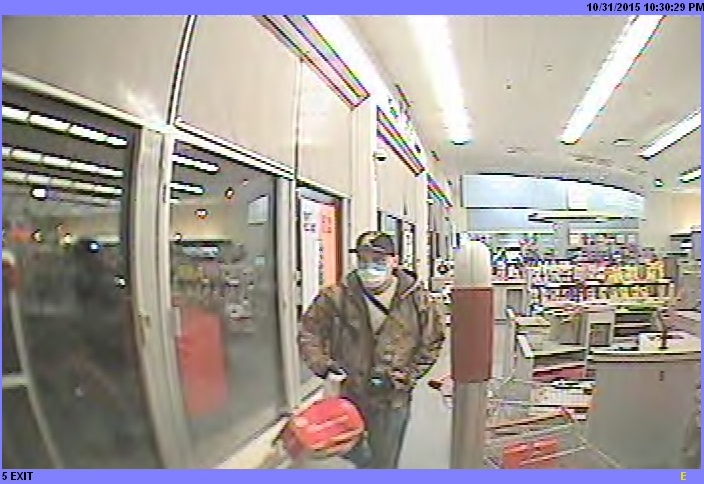 Shoppers robbery suspect
