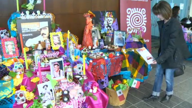 Day of the Dead celebration in Calgary