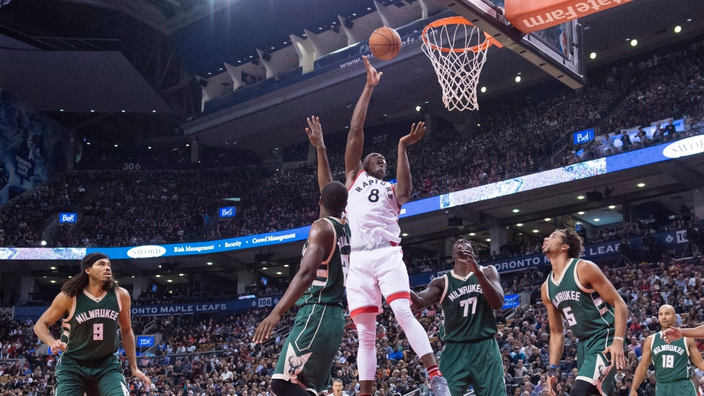 Raptors beat Bucks 106-87 to extend perfect start to NBA season | CTV News