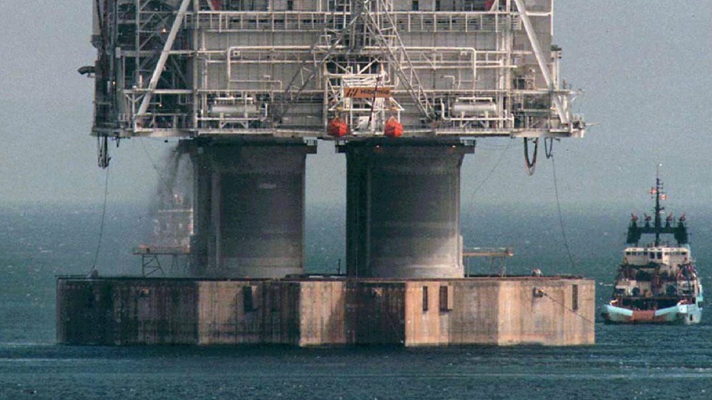 Hibernia offshore oil platform