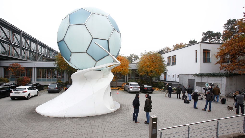 German soccer federation DFB in Frankfurt