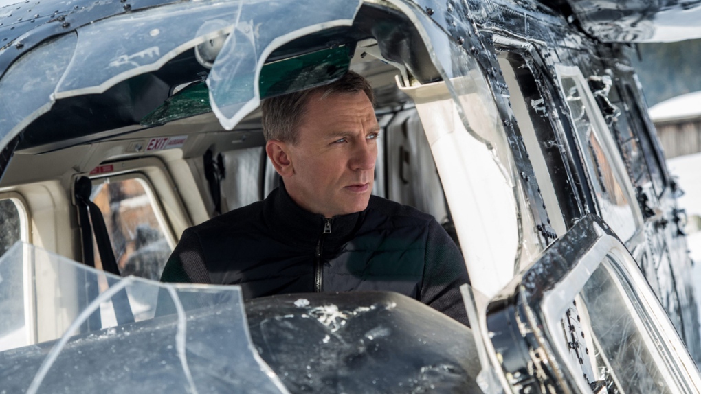 Daniel Craig in the James Bond film 'Spectre'
