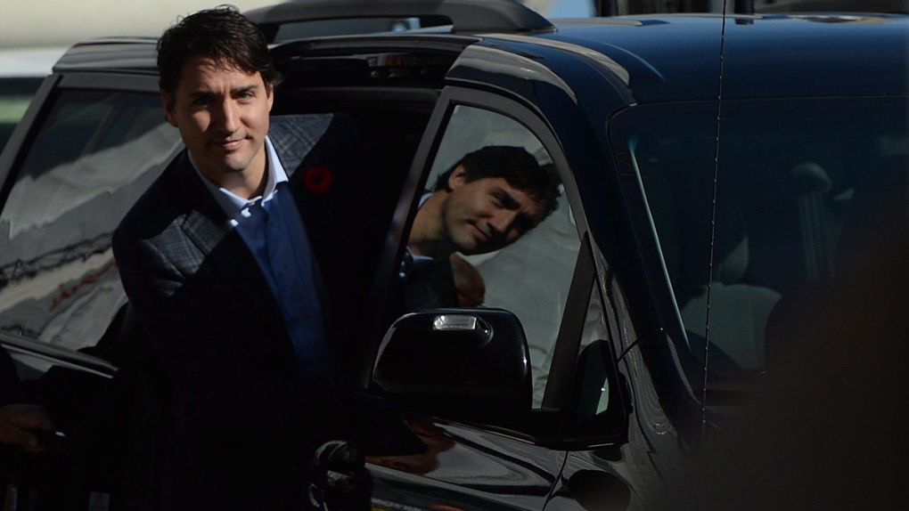 Justin Trudeau on Parliament Hill