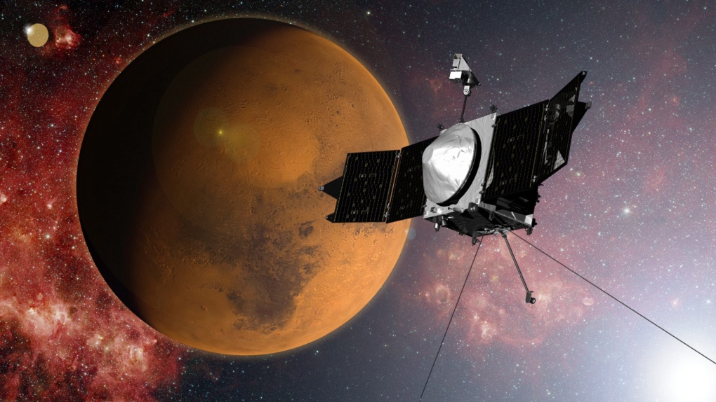 MAVEN spacecraft
