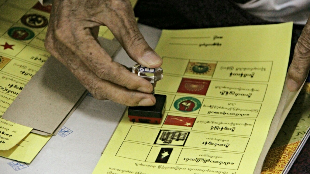 Election in Myanmar