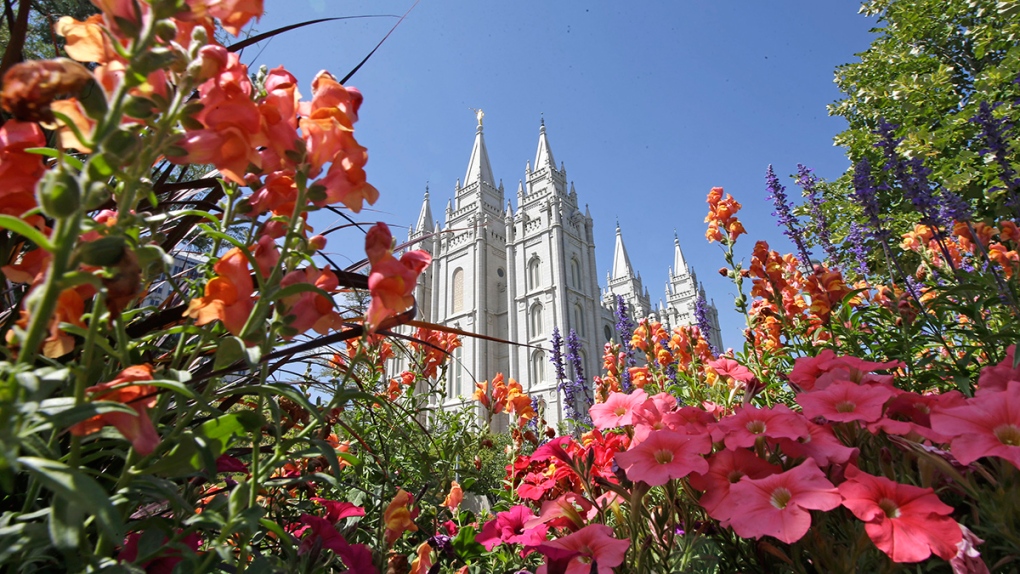 Salt Lake Temple in Salt Lake City, Utah