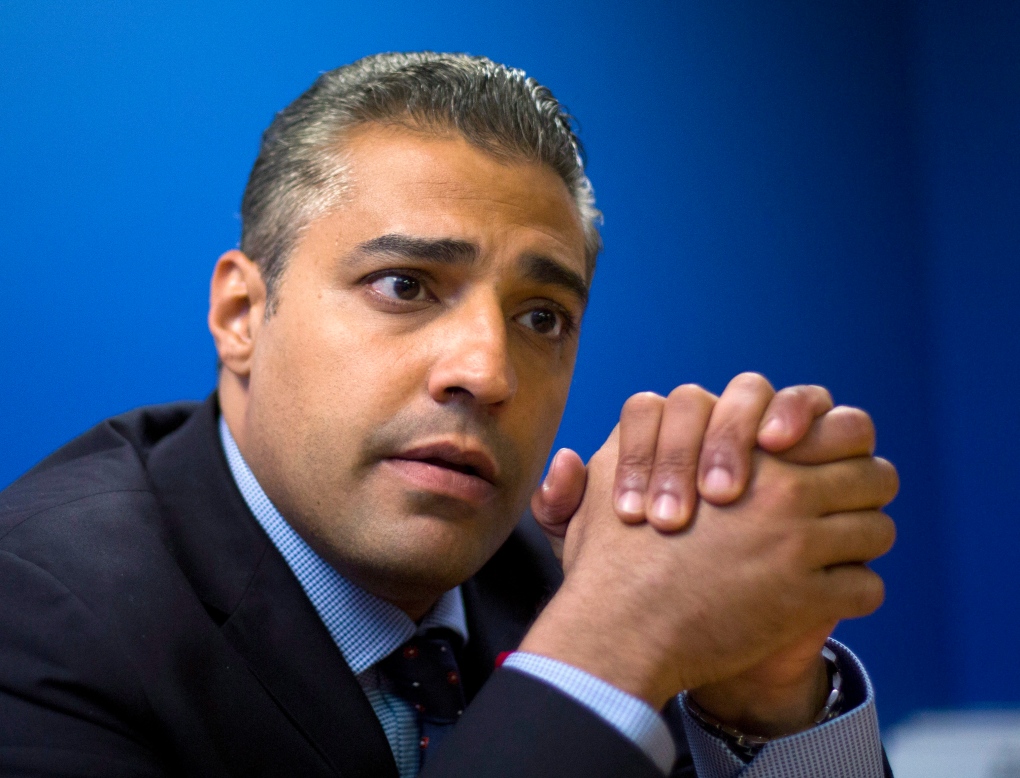 Mohamed Fahmy back in Canada