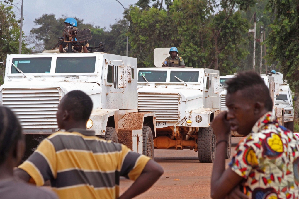 UN peacekeepers in Central African Republic
