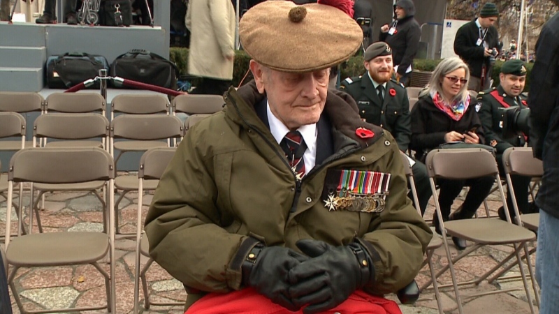 92-year-old Jim Newell remembers.