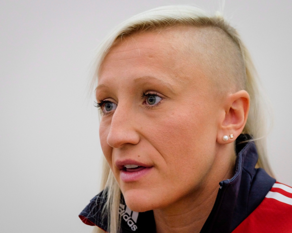 Canadian bobsledder Kaillie Humphries
