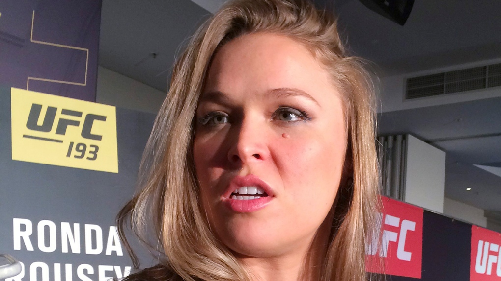 Ronda Rousey in Melbourne