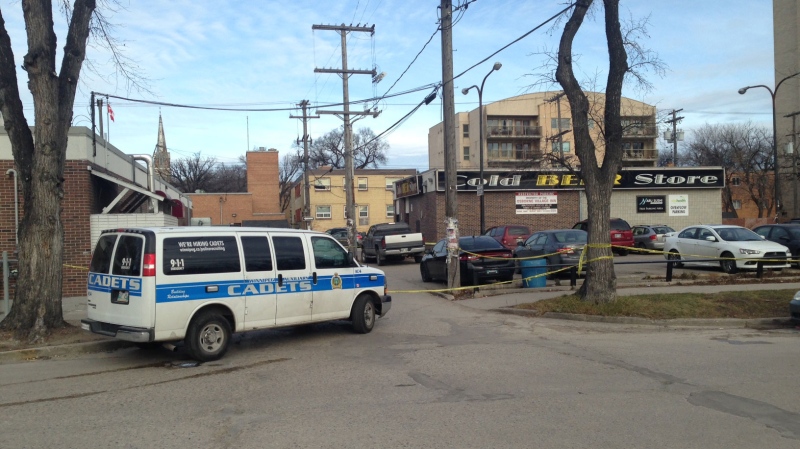 One man is dead after a shooting near Osborne Street and Stradbrook Avenue.