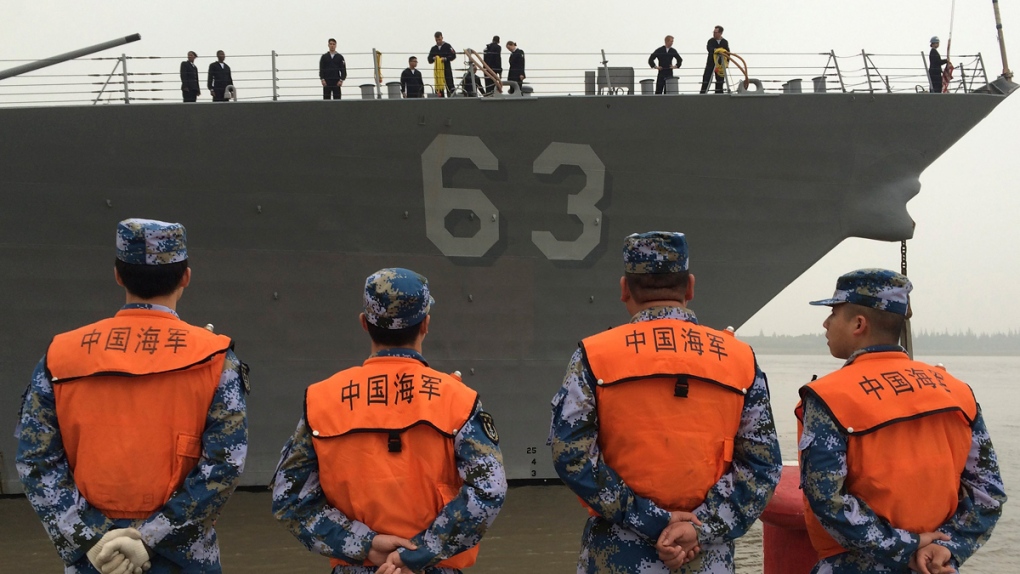 USS Stethem arrives in Shanghai 